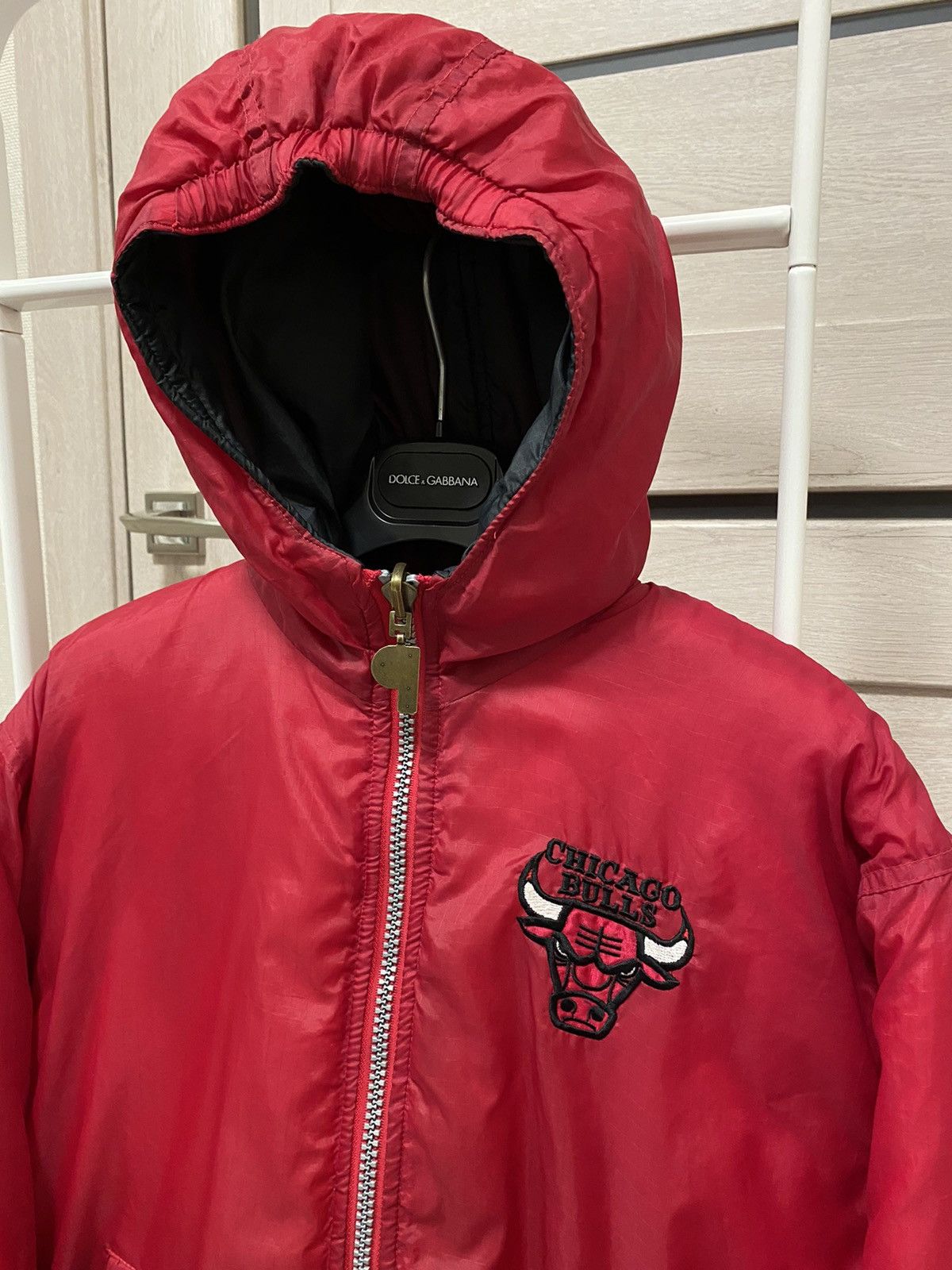 NBA × Vintage Vintage Chicago Bulls NBA Pro Player Big Logo Puffer Jacket Size US S / EU 44-46 / 1 - 15 Thumbnail