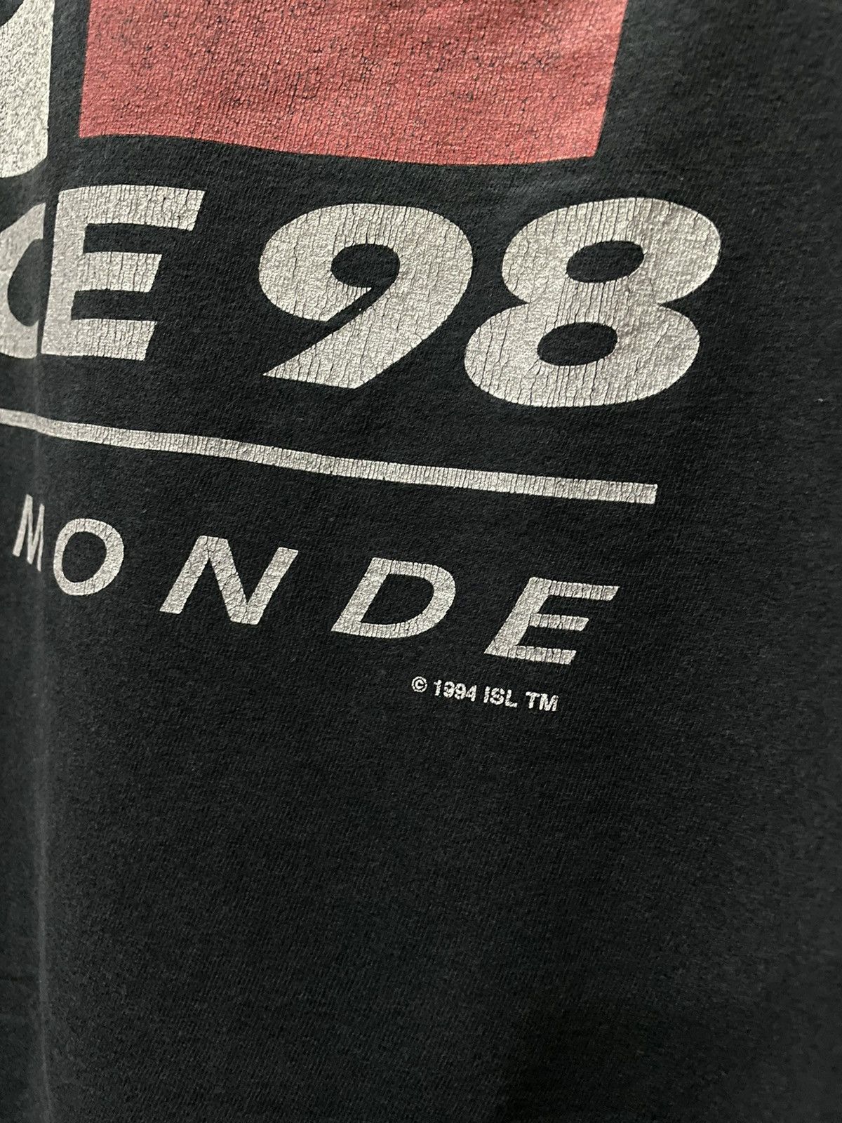Adidas × Vintage Vintage FIFA Coupe Du Monde FRANCE 98 World Cup Promo Tee Size US XL / EU 56 / 4 - 5 Thumbnail