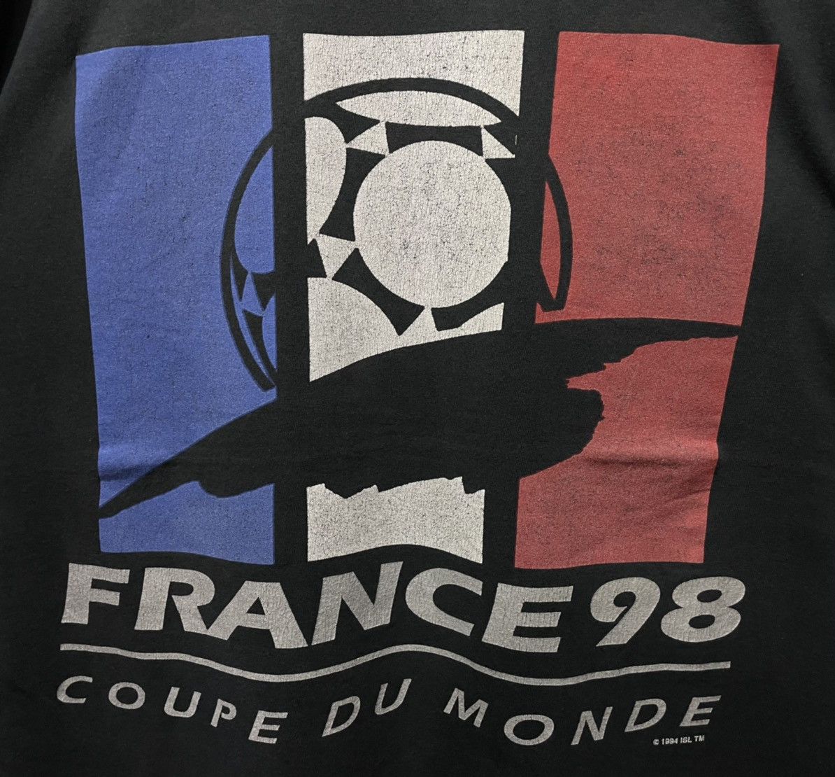 Adidas × Vintage Vintage FIFA Coupe Du Monde FRANCE 98 World Cup Promo Tee Size US XL / EU 56 / 4 - 2 Thumbnail