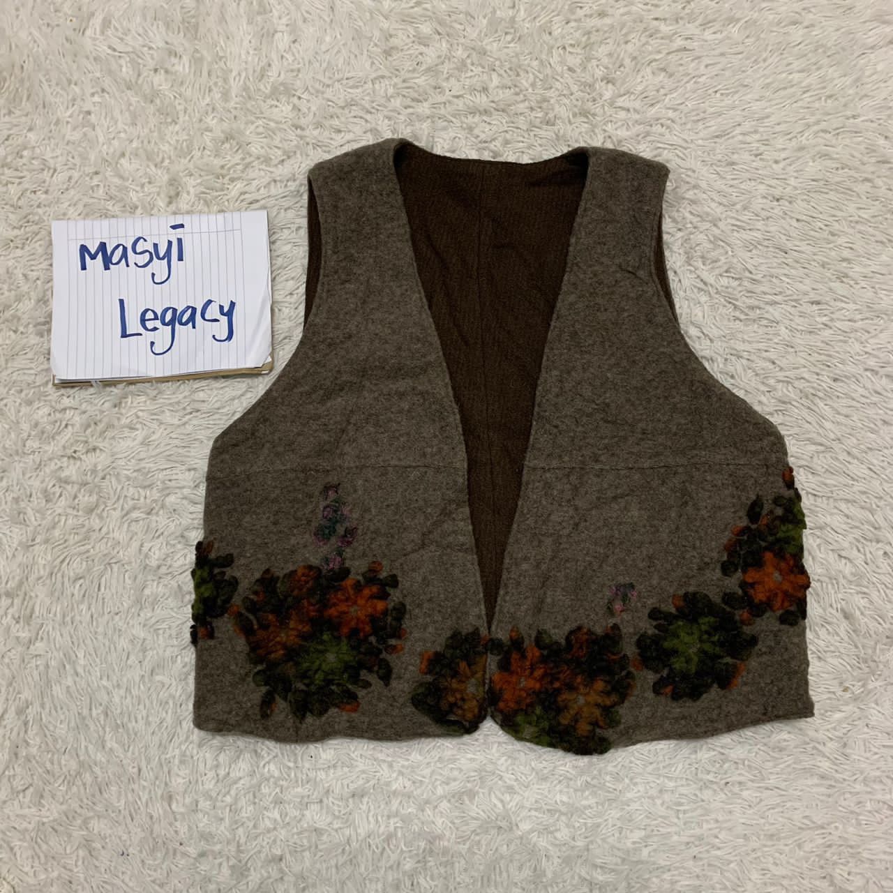 Vintage Custom nice design vest Size M / US 6-8 / IT 42-44 - 1 Thumbnail