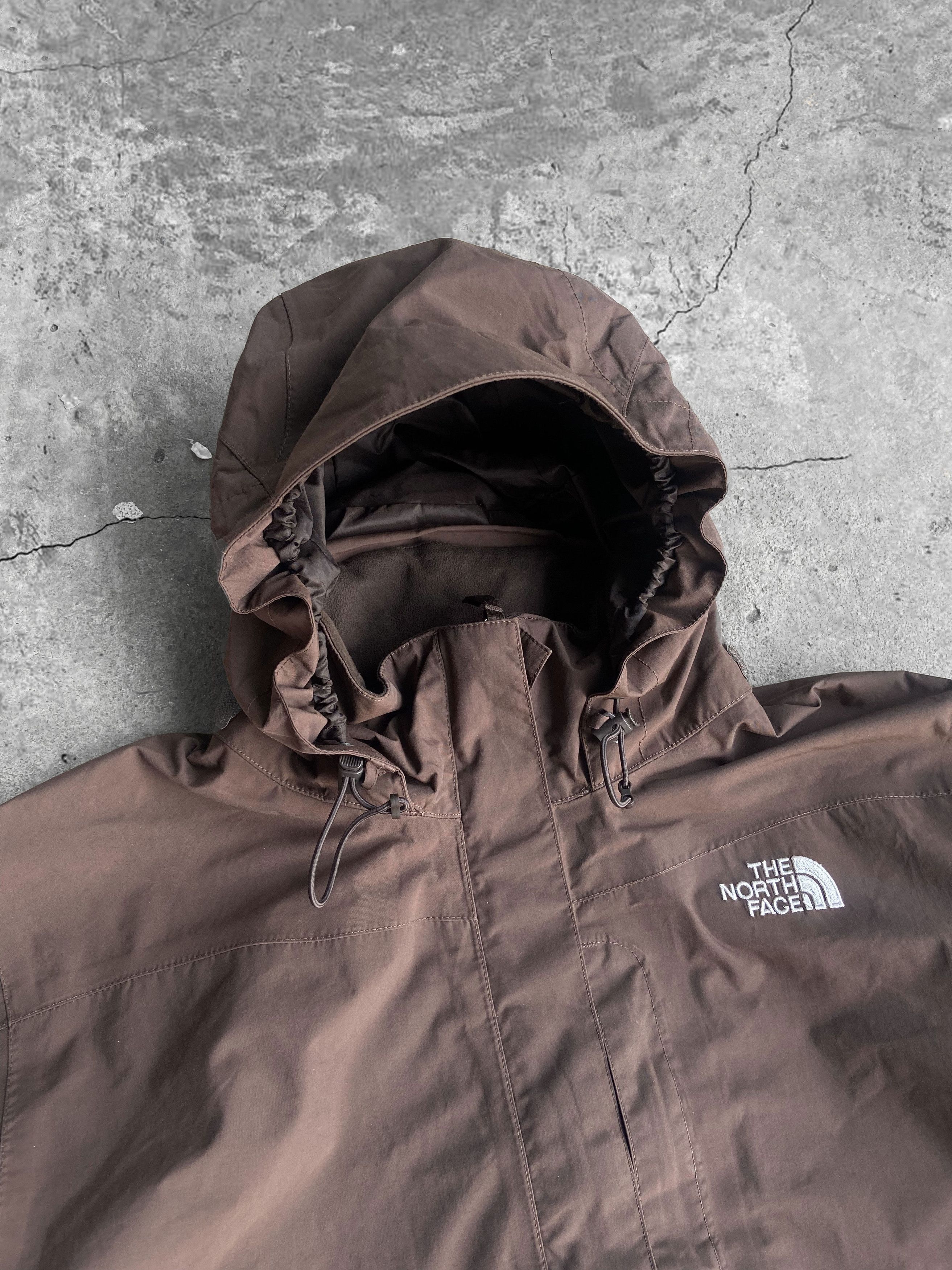 Rain Jacket Brown North Face Hy Vent THE NORTH FACE BROWN HYVENT
