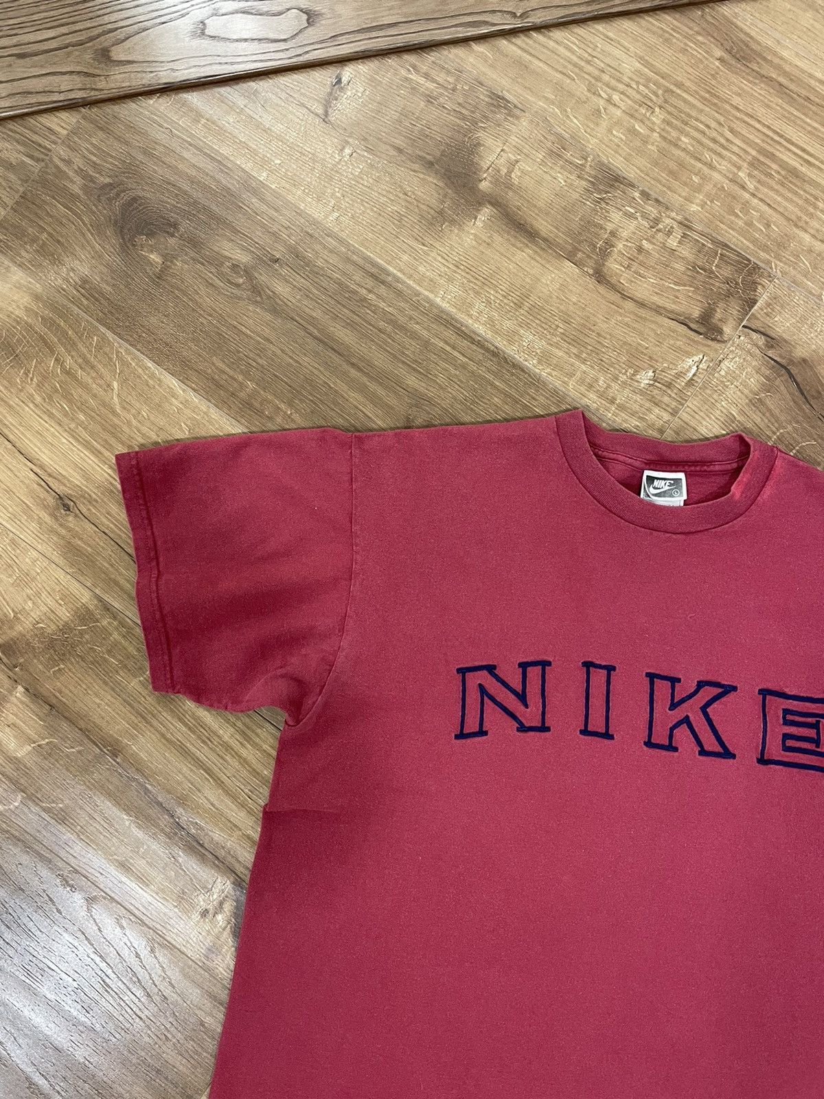 Nike Vintage Nike 90’s Made in USA Big Logo Oversized Tee Shirt Size US L / EU 52-54 / 3 - 2 Thumbnail