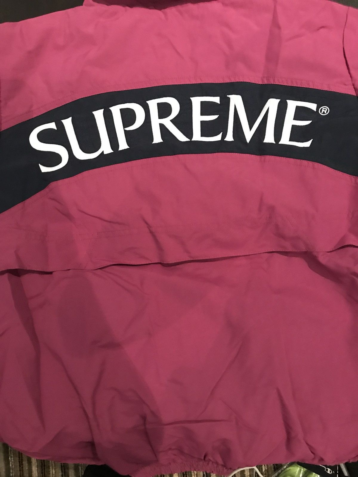 factory sale outlet Supreme FW17 Arc Track Jacket In Magenta Size ...