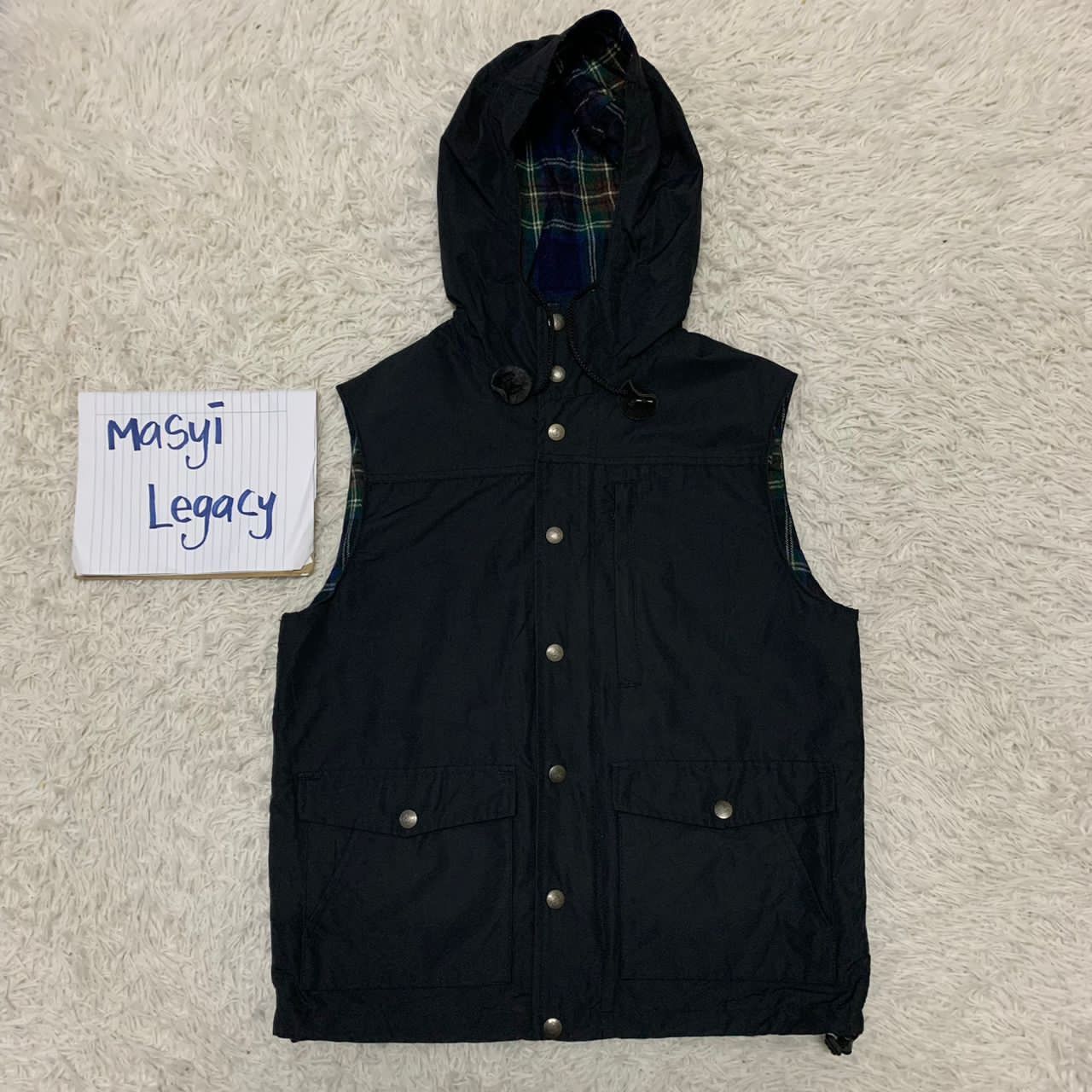 Other Sixty Forty vest hoodie fabric made in USA Size US S / EU 44-46 / 1 - 1 Thumbnail