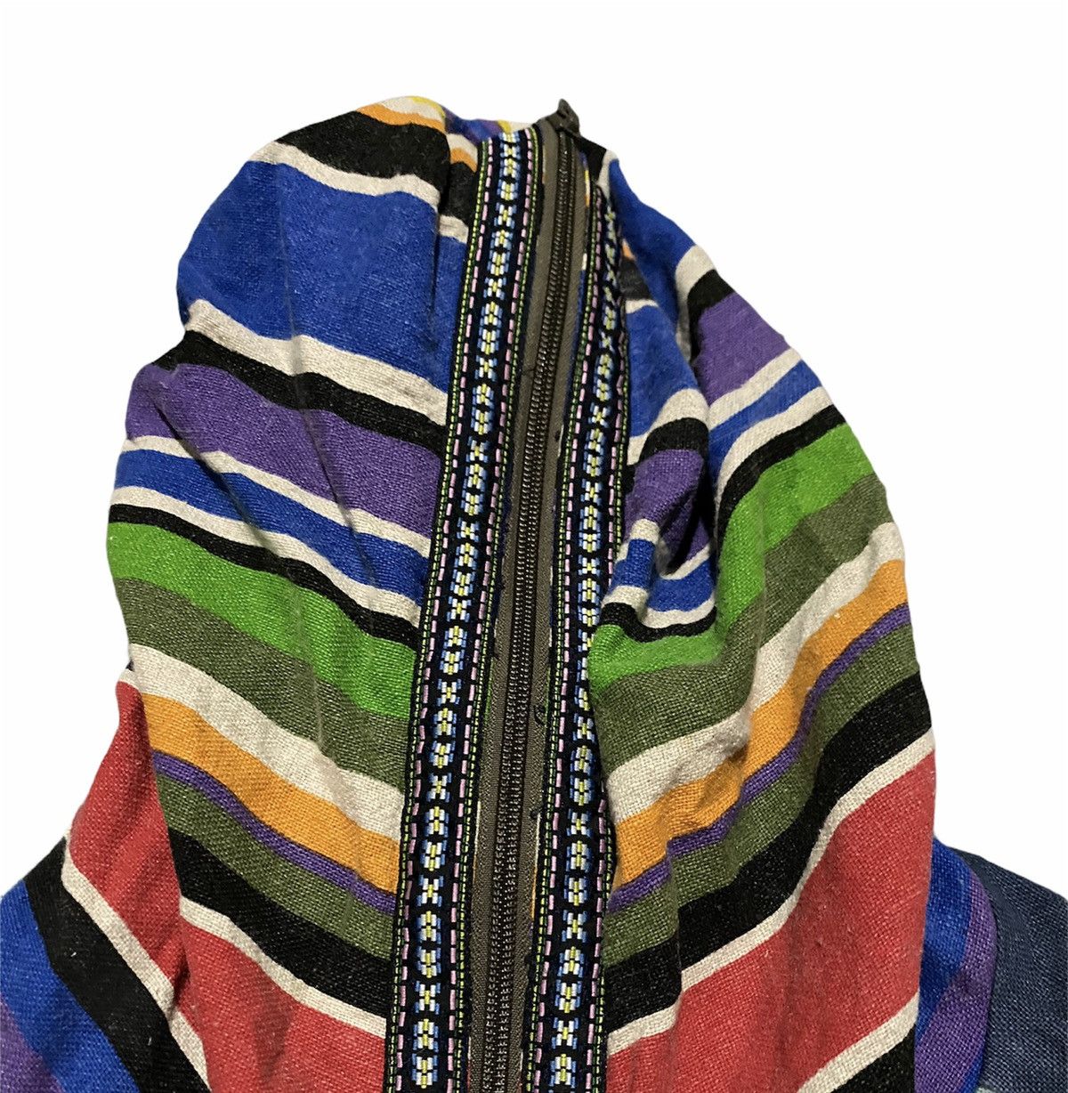 go slow caravan GO SLOW CARAVAN COLOUR BLOCK FULL ZIPPER HOODIE BAPE STYLE Size US XL / EU 56 / 4 - 4 Thumbnail