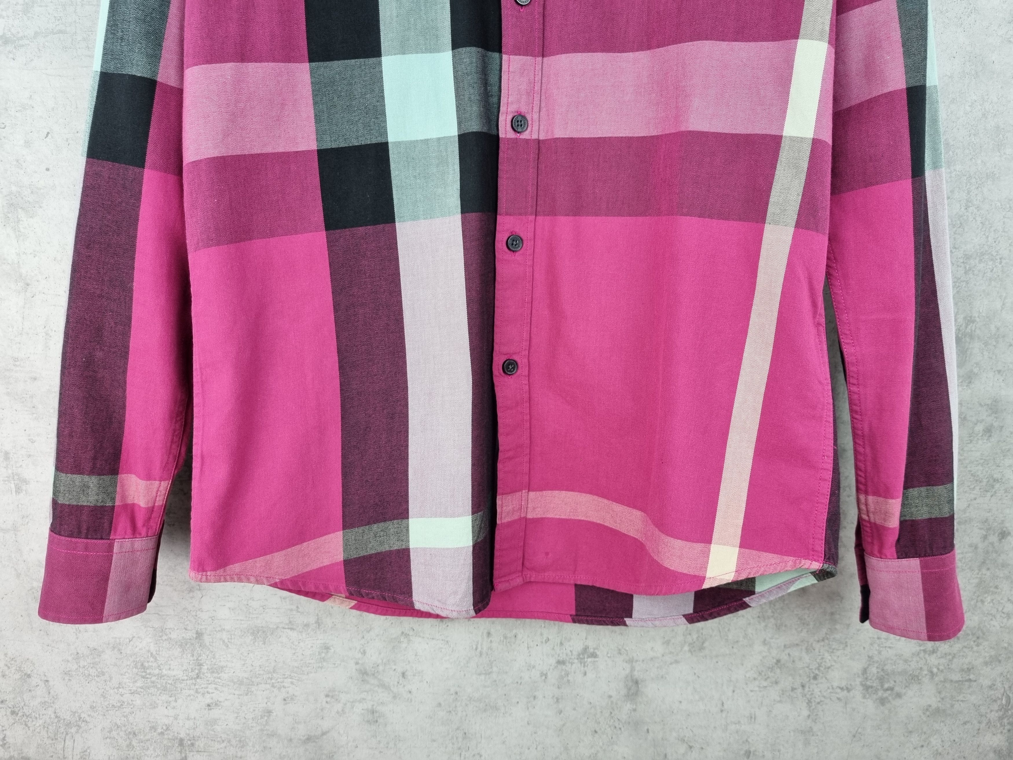 Burberry Rare Burberry Brit Shirt Long Sleeve Button Up Size US S / EU 44-46 / 1 - 9 Thumbnail