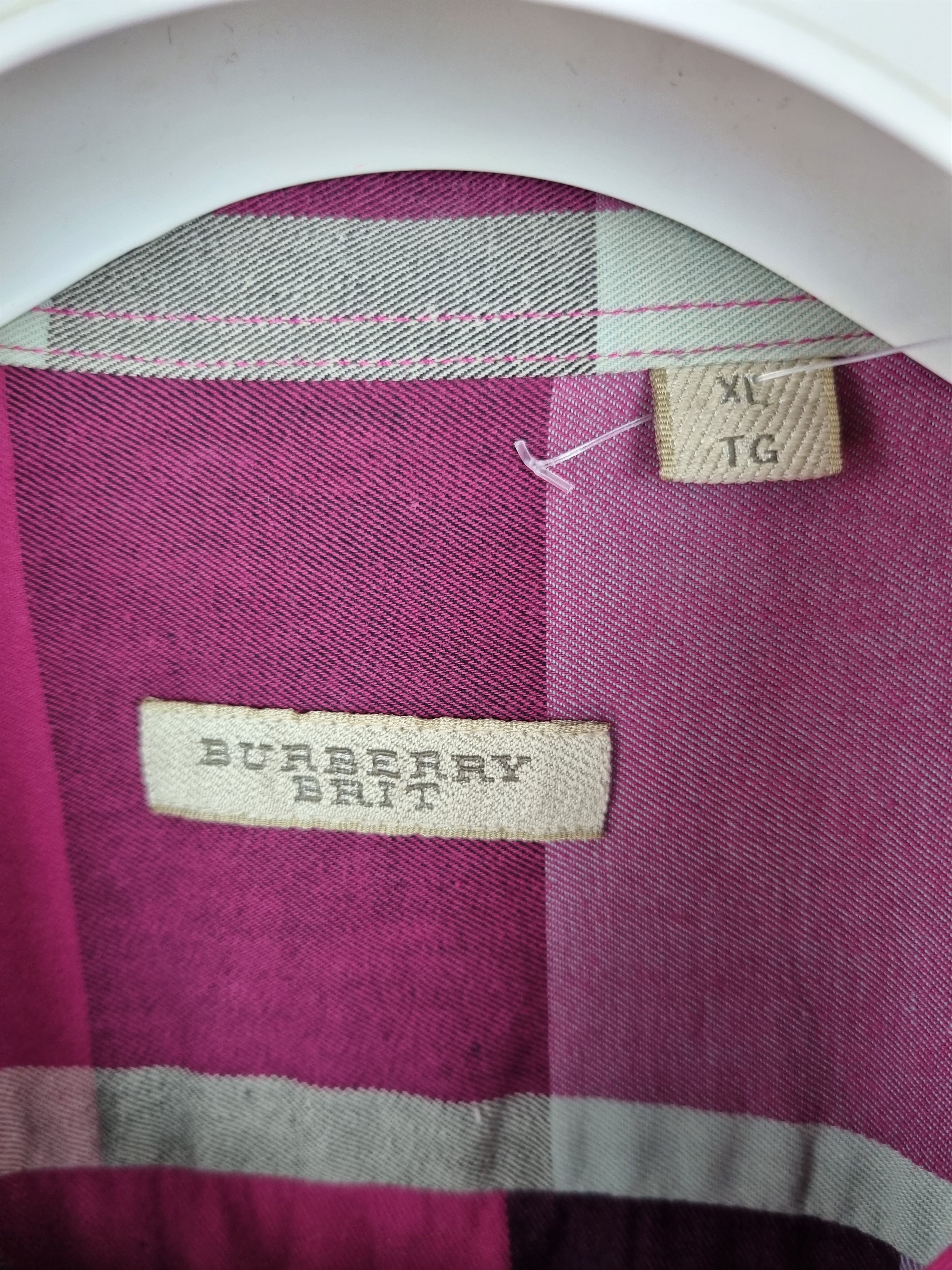 Burberry Rare Burberry Brit Shirt Long Sleeve Button Up Size US S / EU 44-46 / 1 - 5 Thumbnail