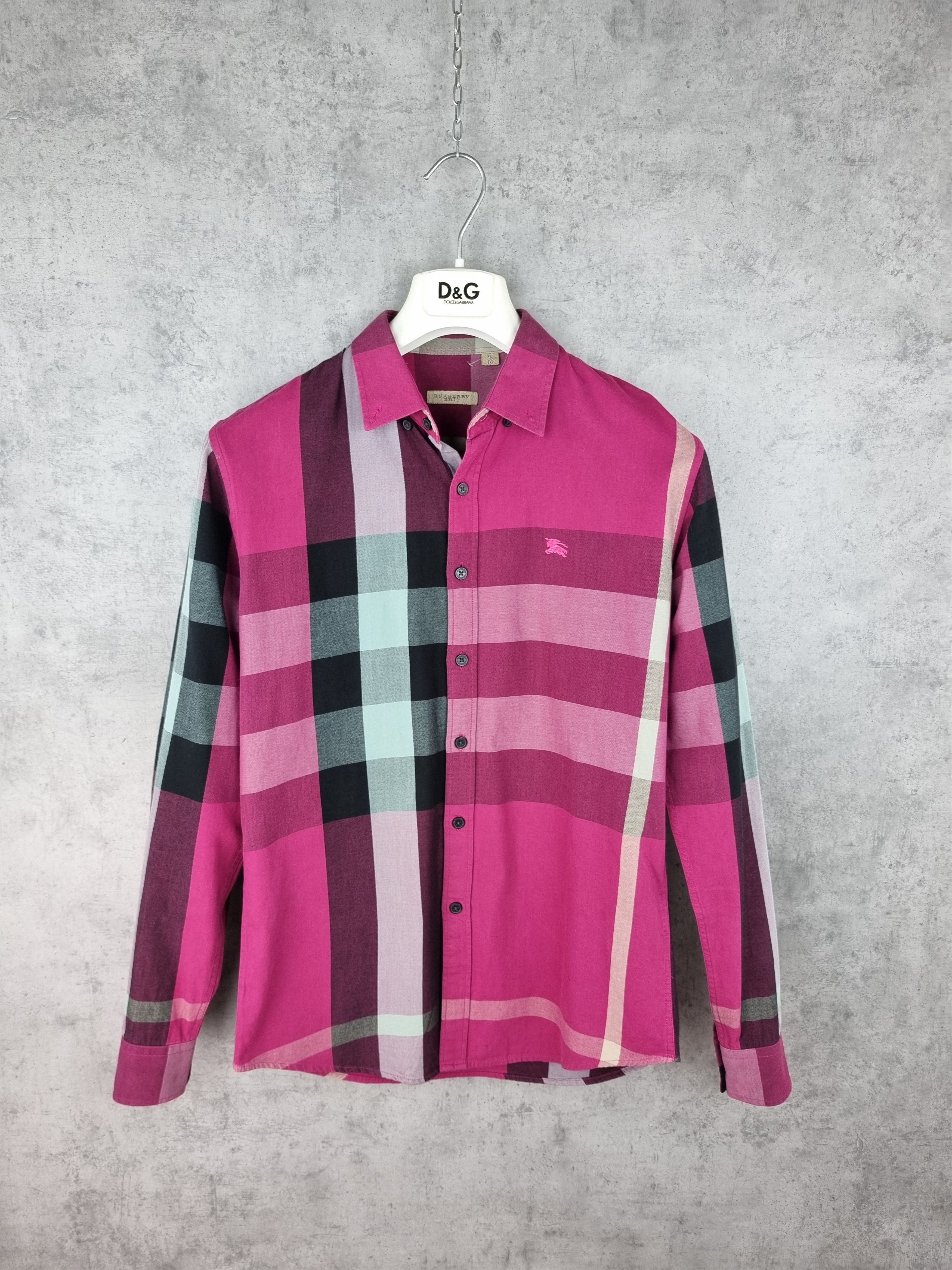 Burberry Rare Burberry Brit Shirt Long Sleeve Button Up Size US S / EU 44-46 / 1 - 1 Thumbnail