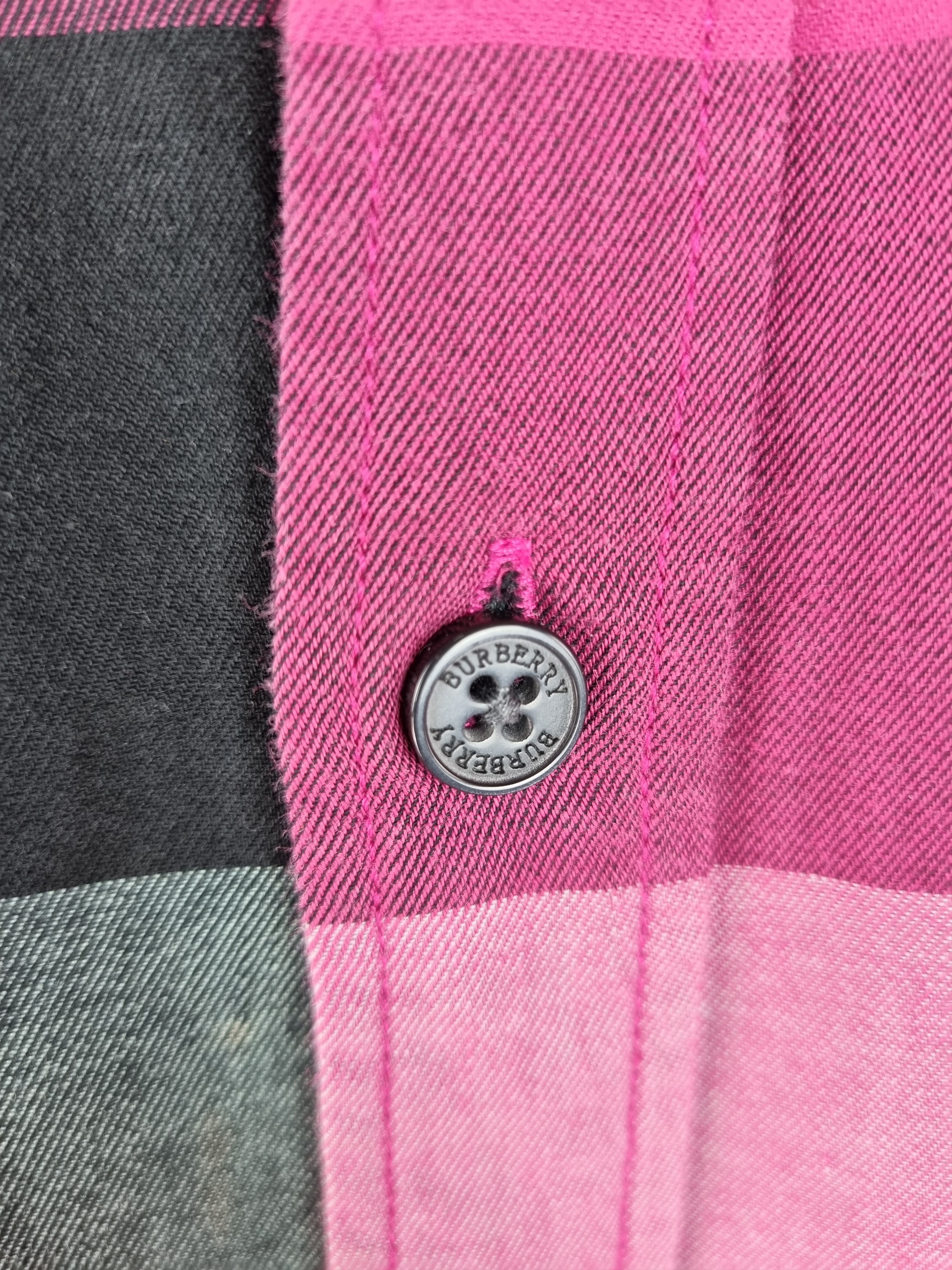 Burberry Rare Burberry Brit Shirt Long Sleeve Button Up Size US S / EU 44-46 / 1 - 10 Thumbnail
