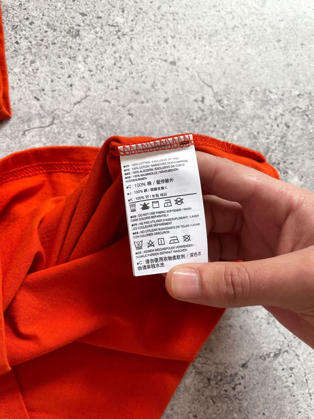 Arc'teryx Arc’teryx Big Logo T-shirt Orange Size US M / EU 48-50 / 2 - 6 Thumbnail