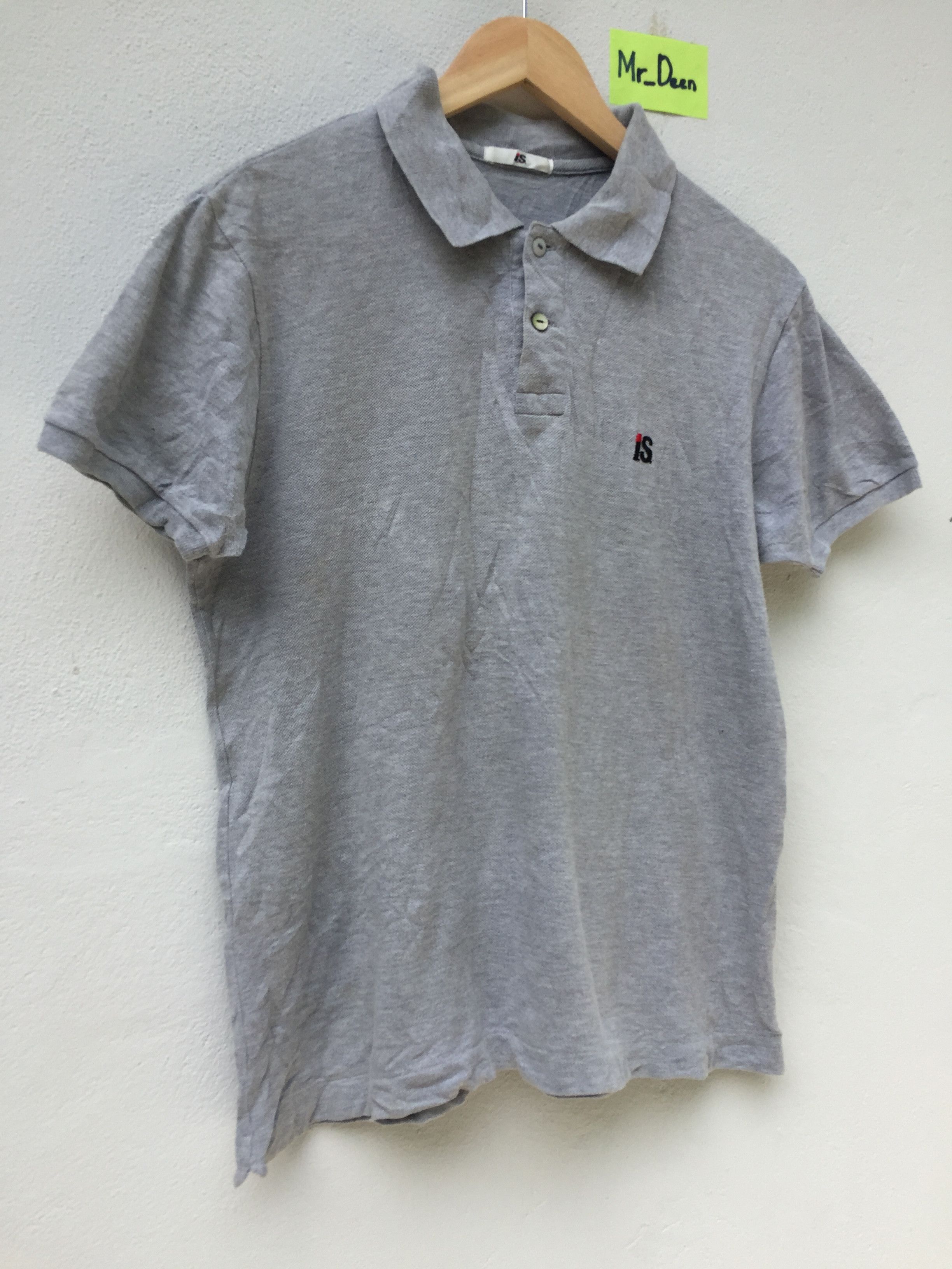 Issey Miyake Vintage 90s Issey miyake Embroidered logo polos Size US S / EU 44-46 / 1 - 2 Thumbnail