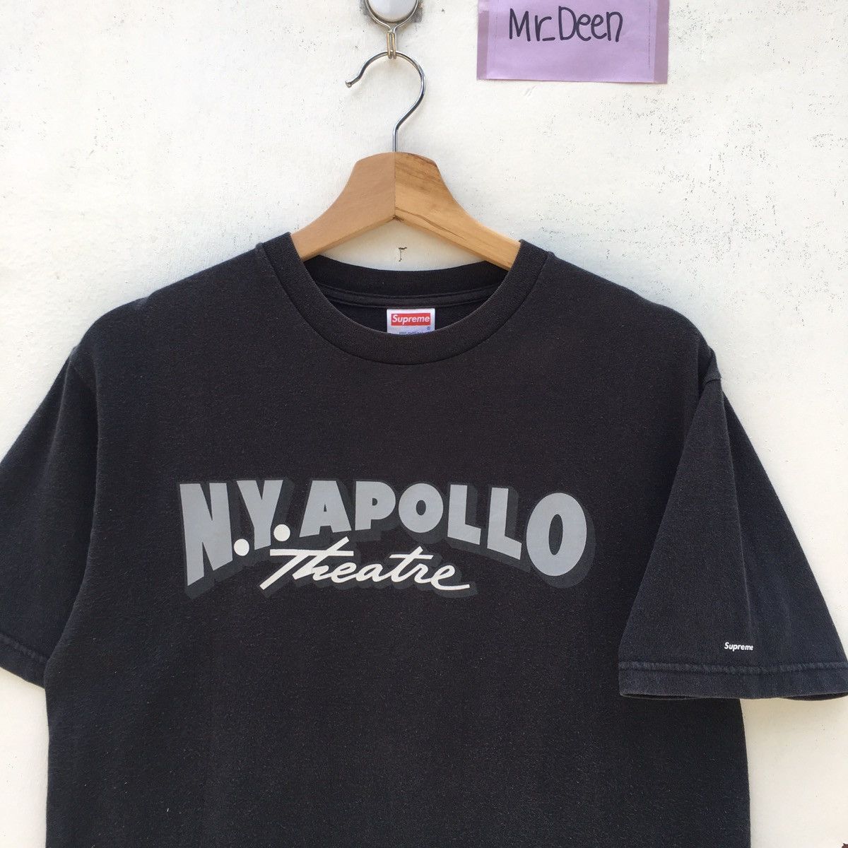 Supreme Vintage Supreme 2001 Supreme New York Ny Apollo Theatre Tee Size US M / EU 48-50 / 2 - 1 Thumbnail
