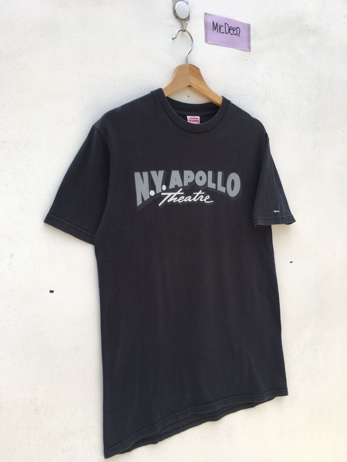 Supreme Vintage Supreme 2001 Supreme New York Ny Apollo Theatre Tee Size US M / EU 48-50 / 2 - 3 Thumbnail