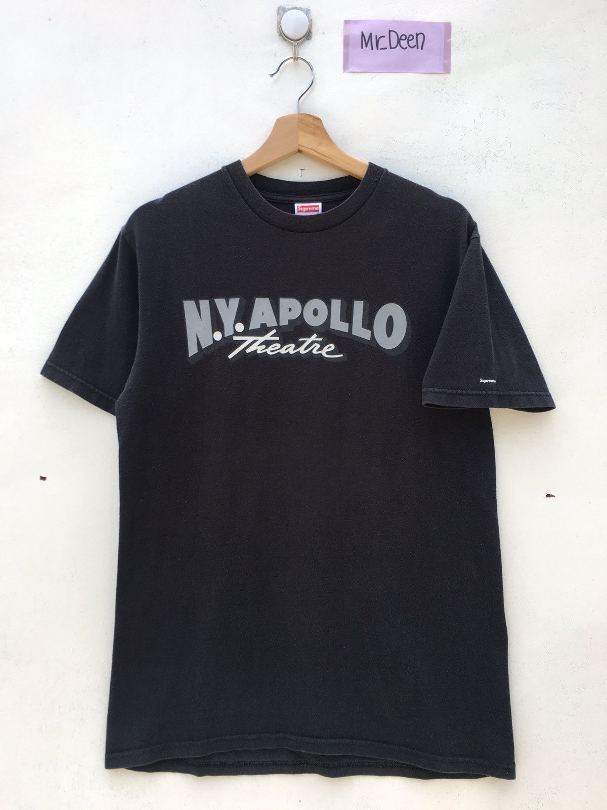 Supreme Vintage Supreme 2001 Supreme New York Ny Apollo Theatre Tee Size US M / EU 48-50 / 2 - 2 Thumbnail