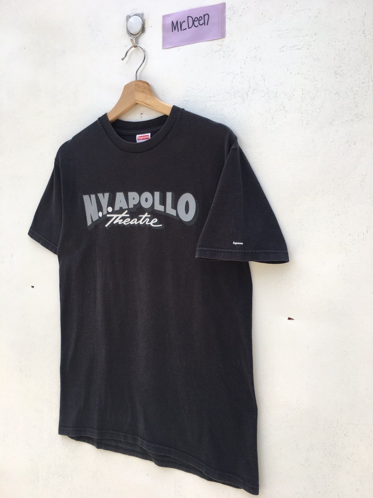 Supreme Vintage Supreme 2001 Supreme New York Ny Apollo Theatre Tee Size US M / EU 48-50 / 2 - 4 Thumbnail
