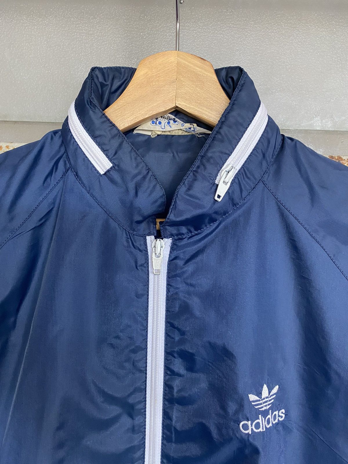 Adidas Vintage 90's Adidas Raincoat Size US M / EU 48-50 / 2 - 6 Thumbnail