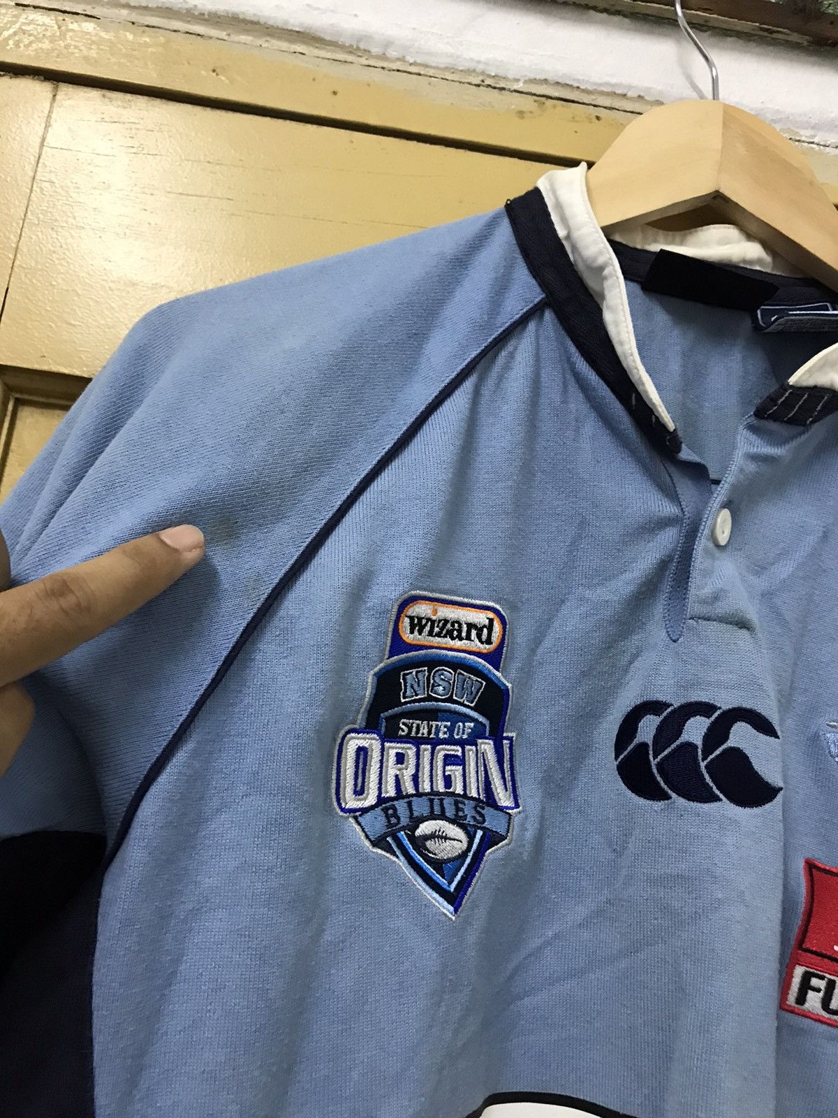 Canterbury of New Zealand Canterbury N.S.W.R.L Origin Blues Wizard Rugby Shirt Size US M / EU 48-50 / 2 - 17 Thumbnail
