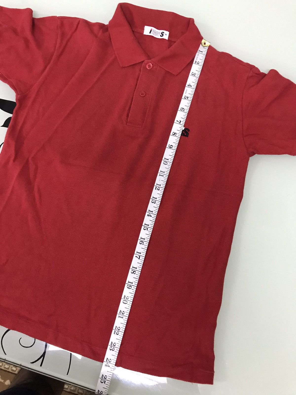 Issey Miyake Vintage Issey Miyake I.S Logo Polo Shirt Women Size S / US 4 / IT 40 - 13 Thumbnail