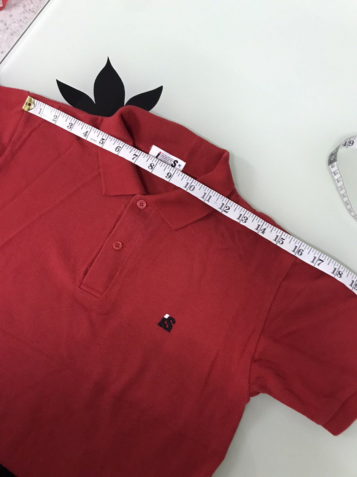 Issey Miyake Vintage Issey Miyake I.S Logo Polo Shirt Women Size S / US 4 / IT 40 - 14 Thumbnail