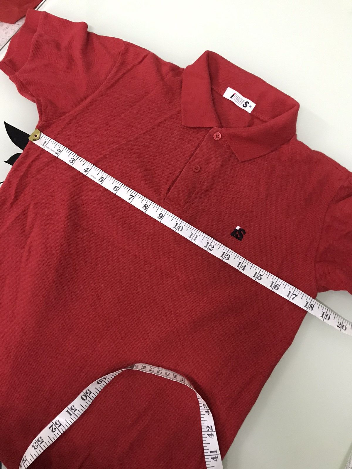 Issey Miyake Vintage Issey Miyake I.S Logo Polo Shirt Women Size S / US 4 / IT 40 - 12 Thumbnail