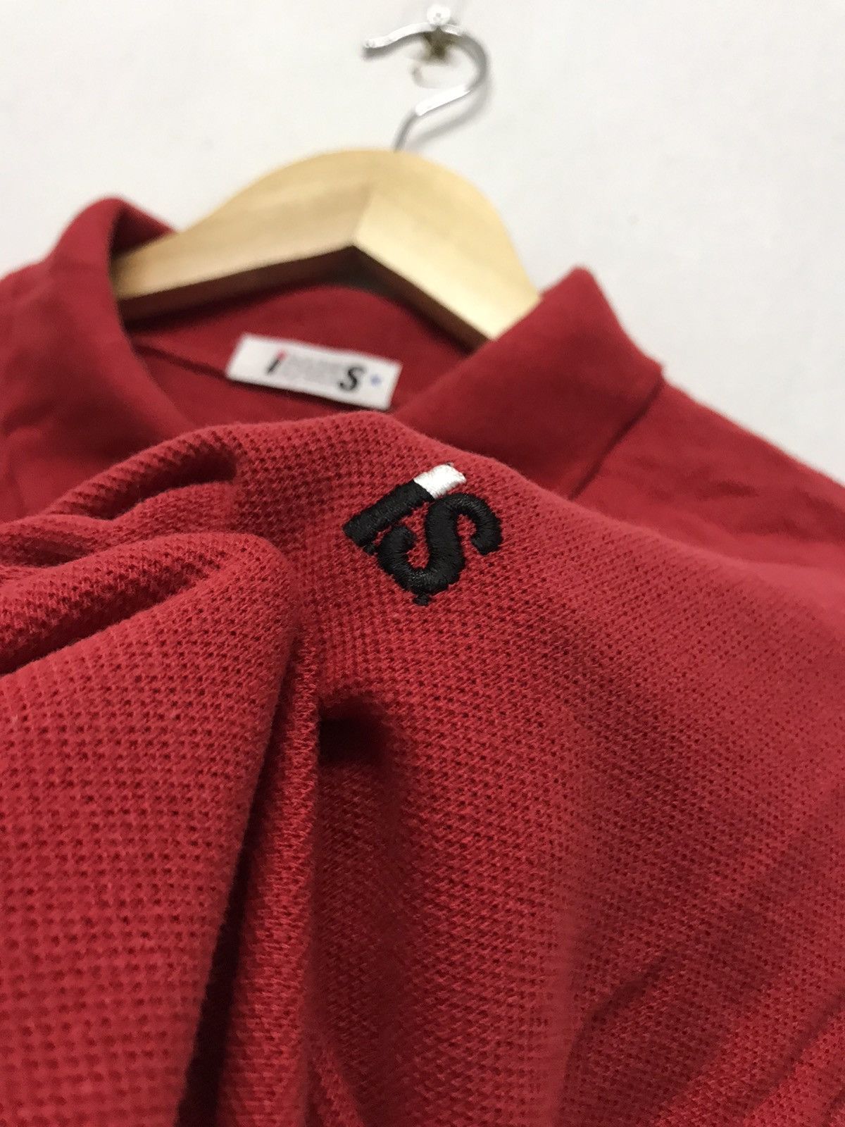 Issey Miyake Vintage Issey Miyake I.S Logo Polo Shirt Women Size S / US 4 / IT 40 - 2 Thumbnail