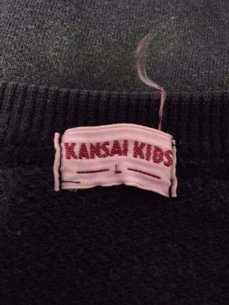 Kansai Yamamoto Vintage Kansai Kids Kansai Yamamoto Sweatshirts Size L Size US L / EU 52-54 / 3 - 3 Thumbnail