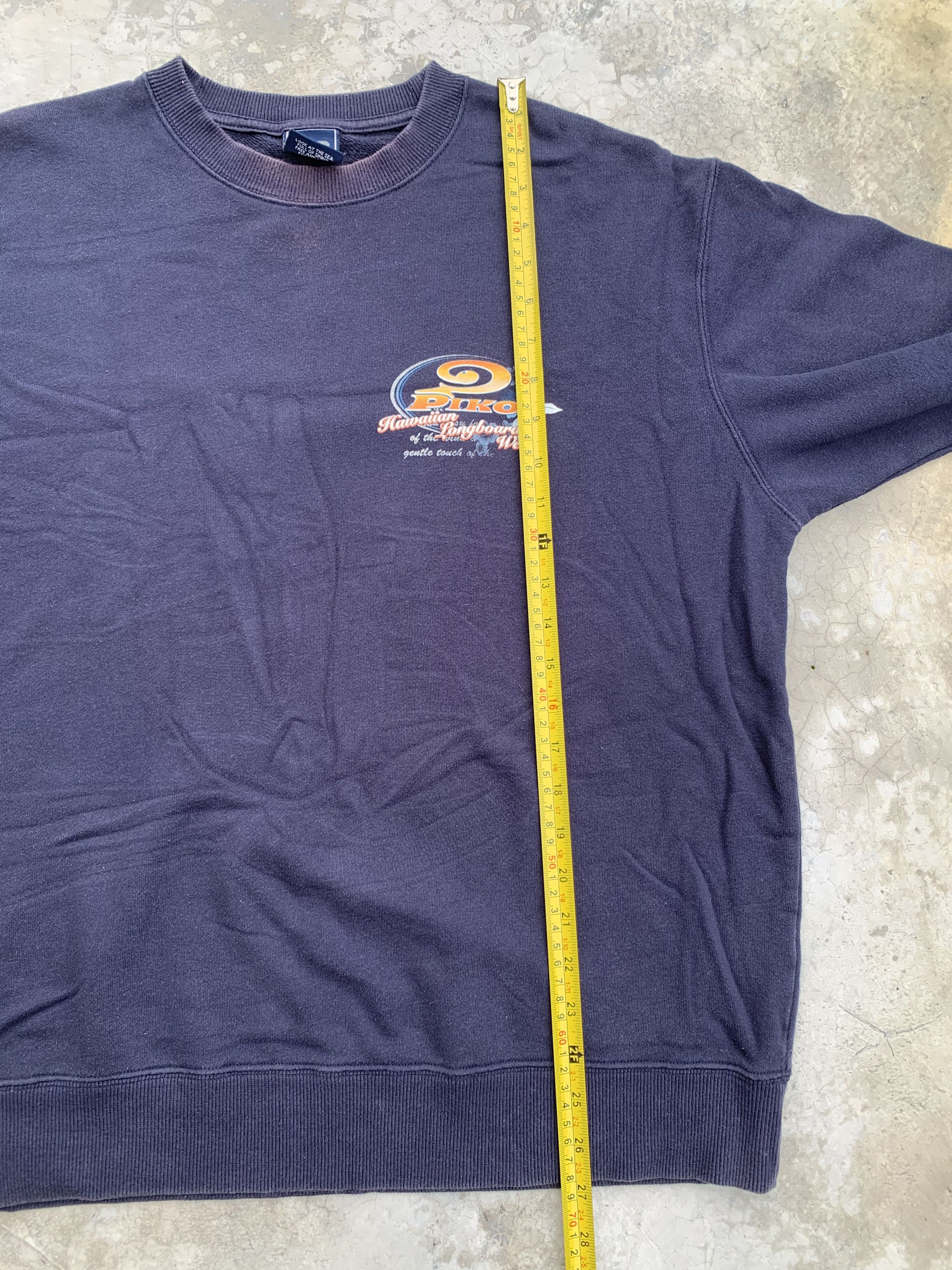 Vintage Vintage Piko Hawaiian Longboard Big Logo Sweatshirt Size US M / EU 48-50 / 2 - 8 Thumbnail