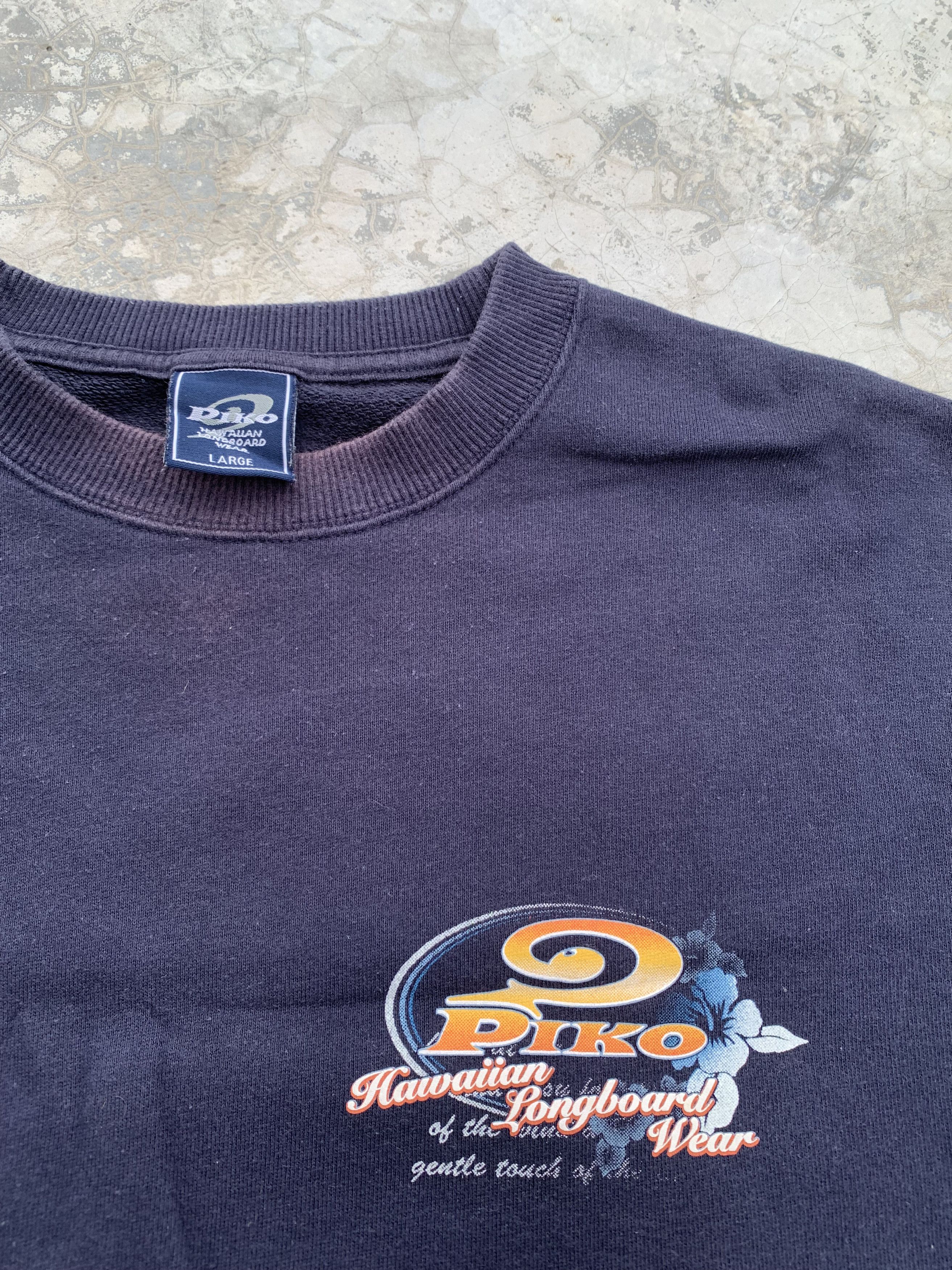 Vintage Vintage Piko Hawaiian Longboard Big Logo Sweatshirt Size US M / EU 48-50 / 2 - 6 Thumbnail