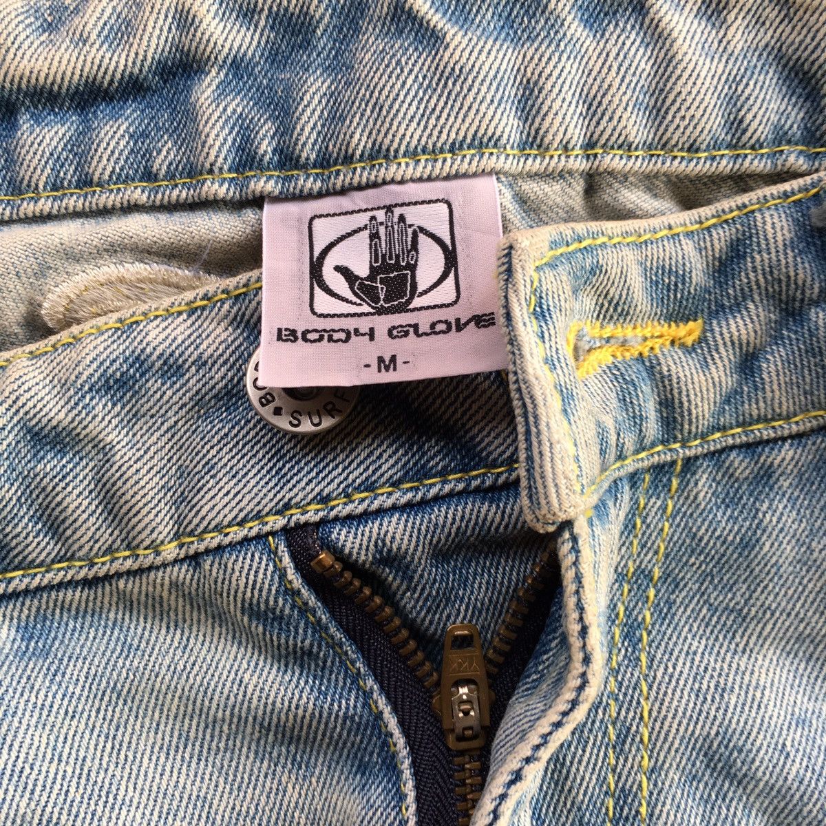 Body Glove Vintage Body Glove Patch Work Flare ERD GRUNGE JEANS Size US 32 / EU 48 - 9 Thumbnail
