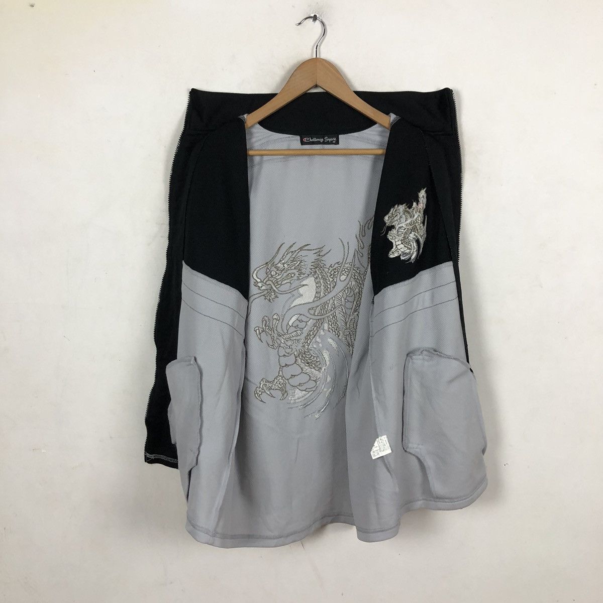 Japanese Brand BIG LOGO DRAGON ZIPPER JACKET INSPIRED BY SUKAJAN JAPAN Size US M / EU 48-50 / 2 - 9 Thumbnail