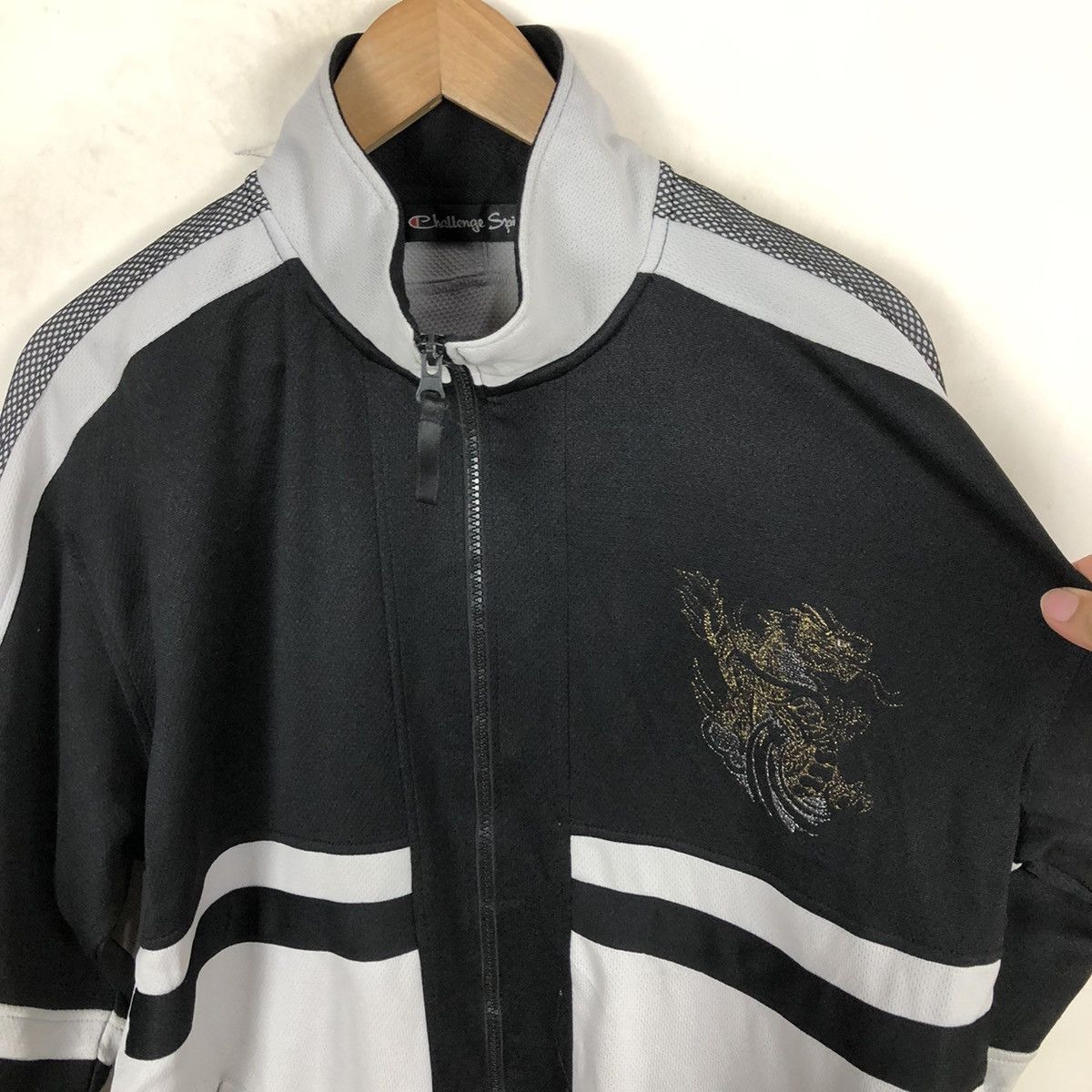 Japanese Brand BIG LOGO DRAGON ZIPPER JACKET INSPIRED BY SUKAJAN JAPAN Size US M / EU 48-50 / 2 - 5 Thumbnail