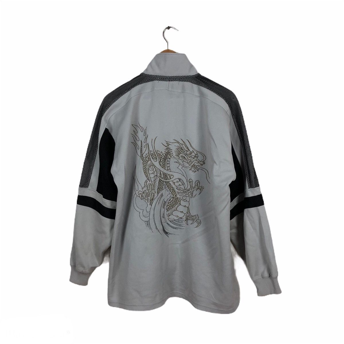 Japanese Brand BIG LOGO DRAGON ZIPPER JACKET INSPIRED BY SUKAJAN JAPAN Size US M / EU 48-50 / 2 - 1 Thumbnail