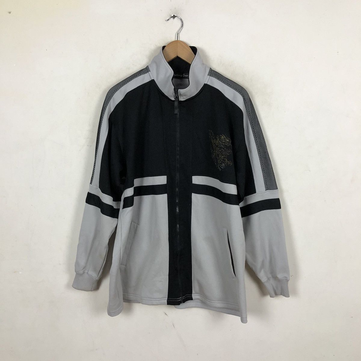 Japanese Brand BIG LOGO DRAGON ZIPPER JACKET INSPIRED BY SUKAJAN JAPAN Size US M / EU 48-50 / 2 - 2 Thumbnail
