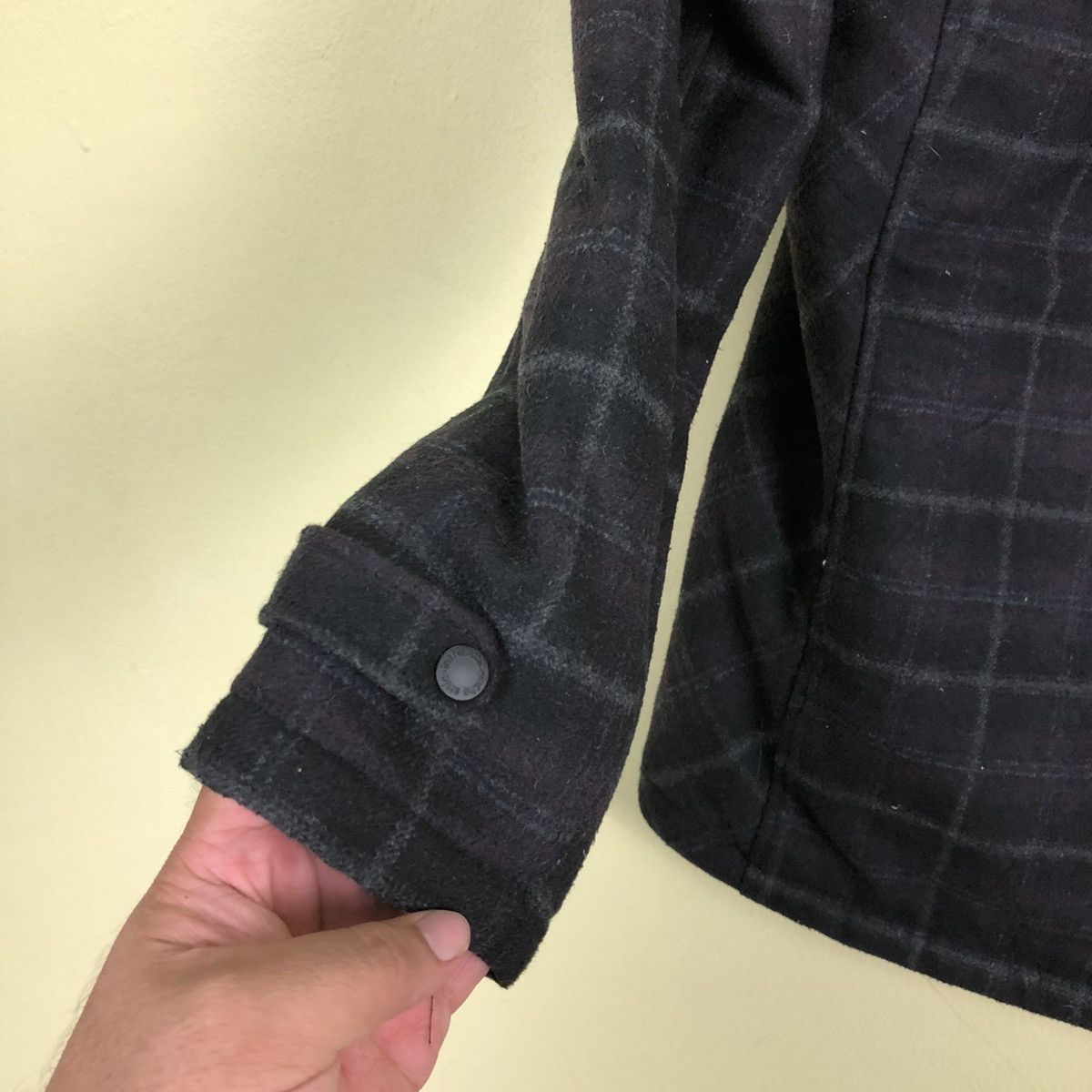 In The Attic VINTAGE CHORE BIKER JACKET IN THE ATTIC TARTAN FUR HOODIE Size US L / EU 52-54 / 3 - 13 Thumbnail