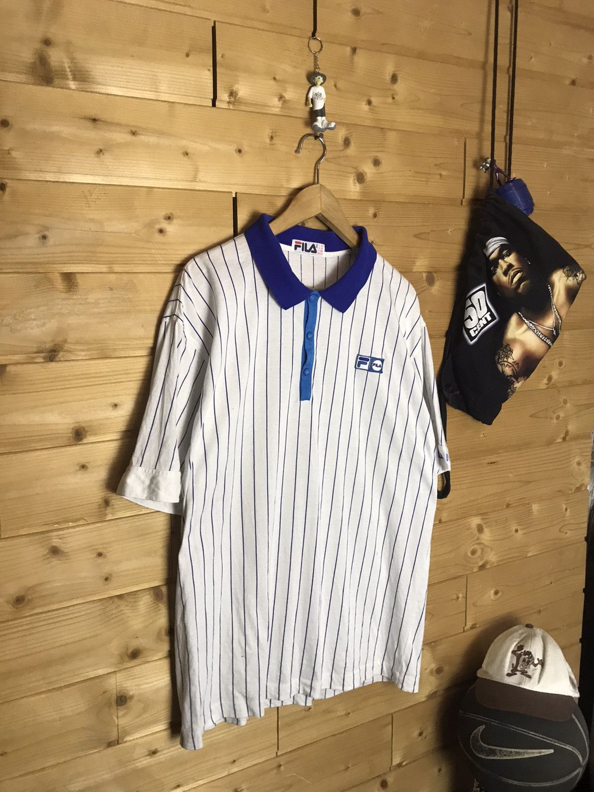 Fila Rare Vintage 80s Fila Italia striped polo Size US XL / EU 56 / 4 - 1 Thumbnail