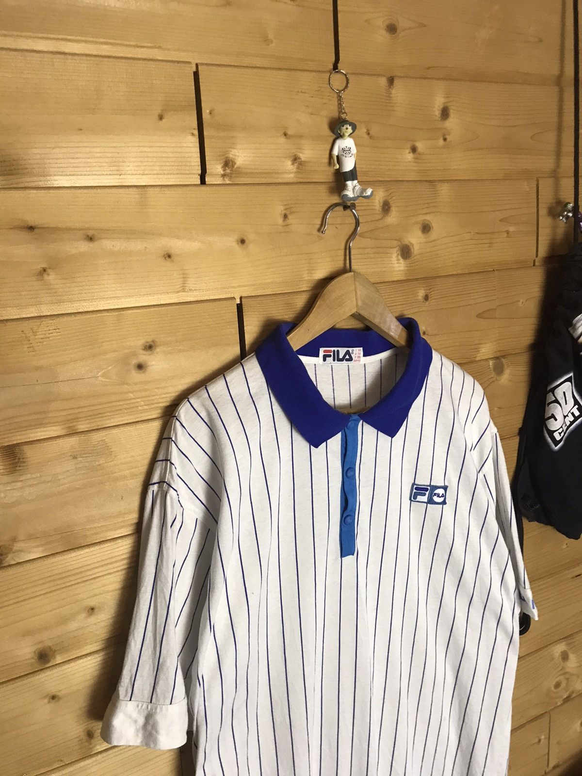 Fila Rare Vintage 80s Fila Italia striped polo Size US XL / EU 56 / 4 - 2 Thumbnail