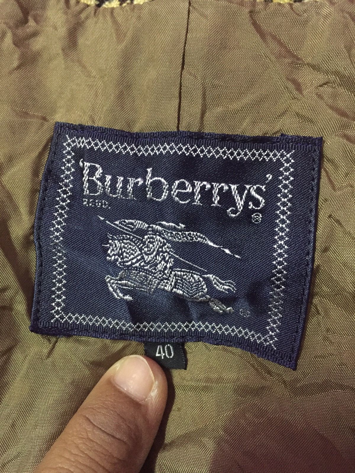 Burberry Vintage 90’s Burberrys Coats Size 40 Size 40R - 4 Thumbnail