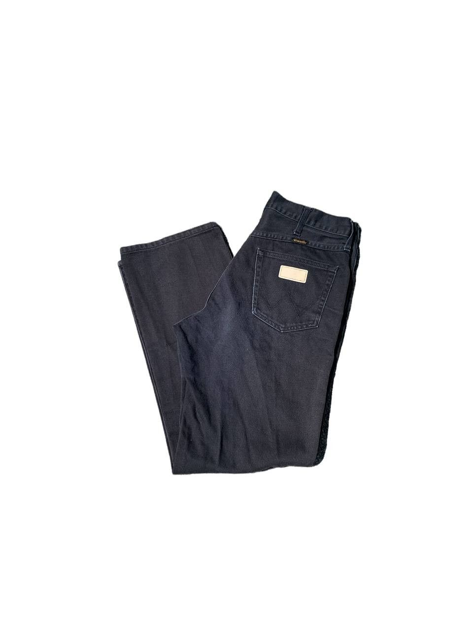 Wrangler Vintage Wrangler Faded Black Work Pants Size US 29 - 1 Thumbnail