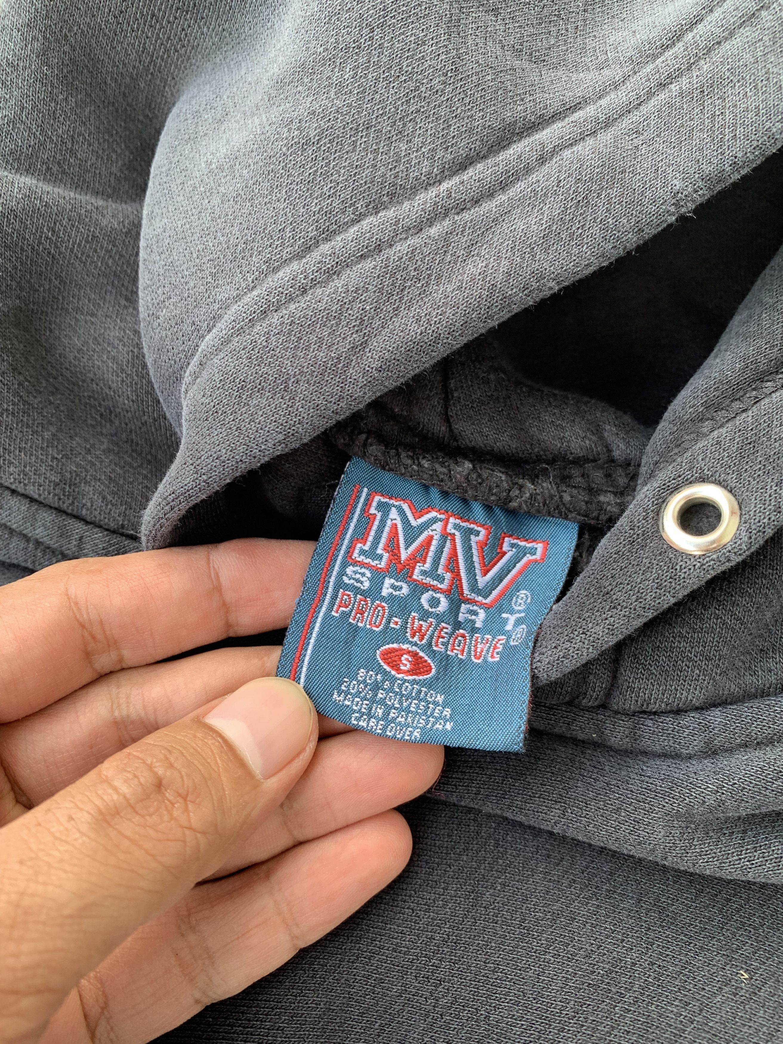 Vintage Vintage Clair Logo Light Distressed Sunfaded Hoodie Size US S / EU 44-46 / 1 - 10 Thumbnail