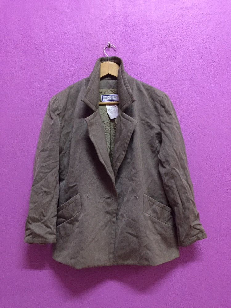 Yves Saint Laurent Vintage Yves Saint Laurent Variation Blazers Size 38 Size 38S - 1 Thumbnail
