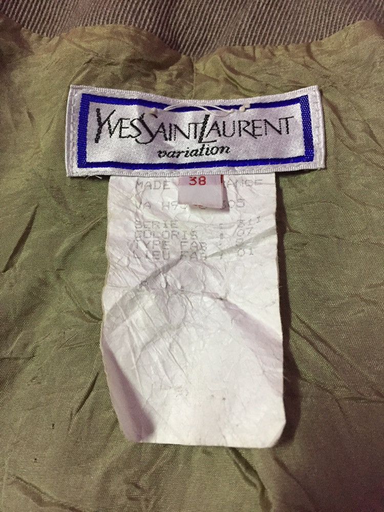 Yves Saint Laurent Vintage Yves Saint Laurent Variation Blazers Size 38 Size 38S - 4 Thumbnail
