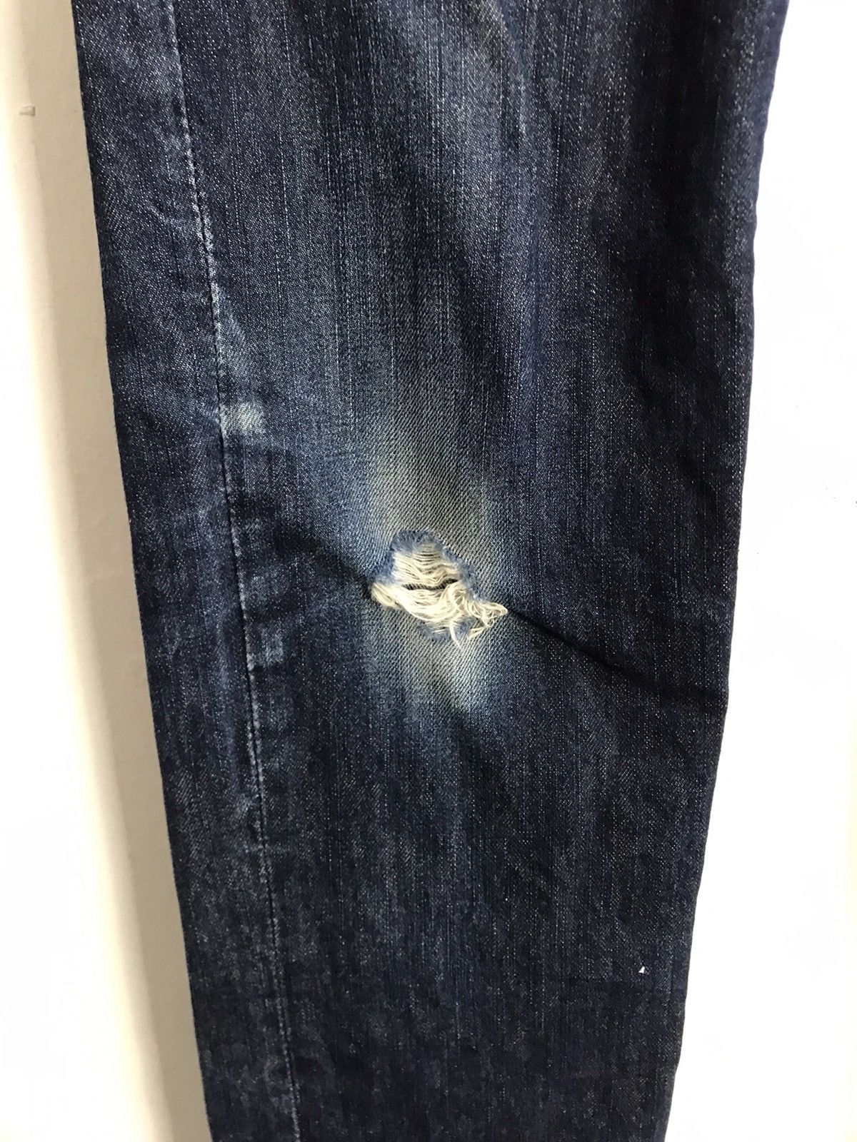 Abercrombie & Fitch × Vintage Abercrombie & Fitch New York Slim Fit Design Indigo Denim Size US 32 / EU 48 - 8 Thumbnail