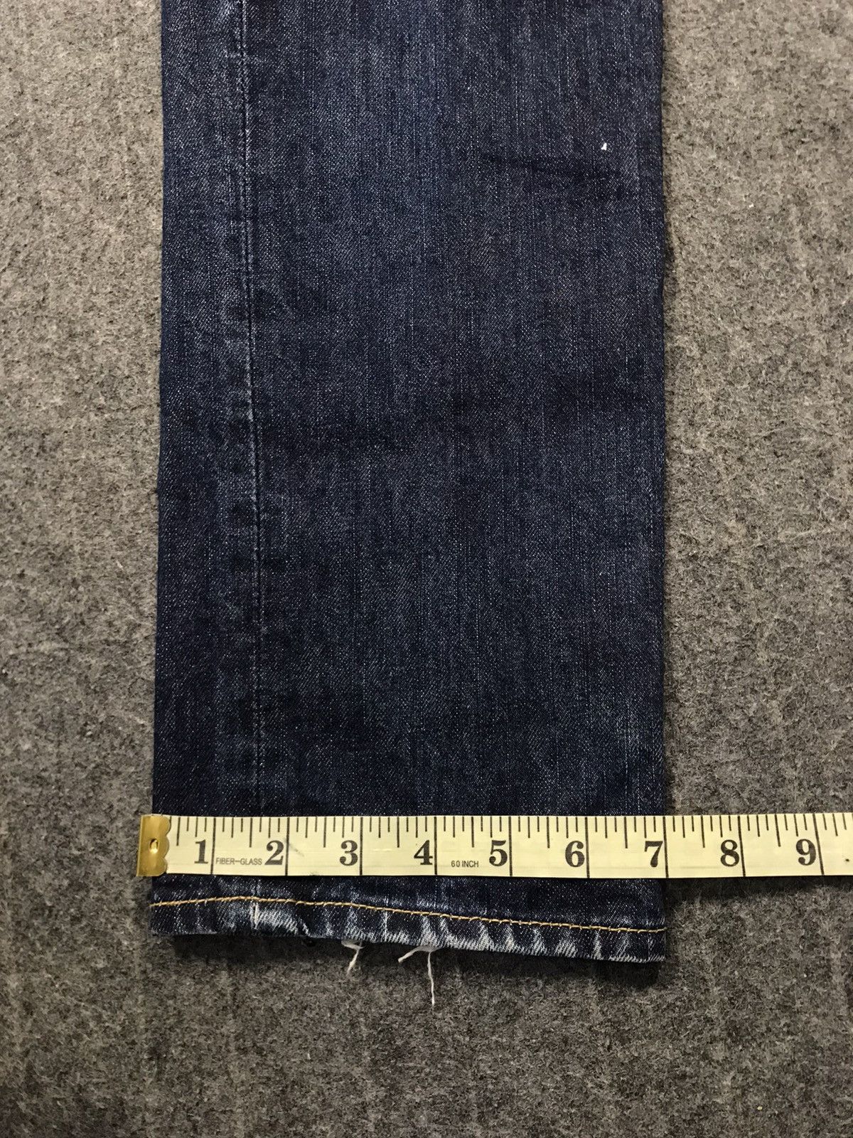 Abercrombie & Fitch × Vintage Abercrombie & Fitch New York Slim Fit Design Indigo Denim Size US 32 / EU 48 - 20 Thumbnail