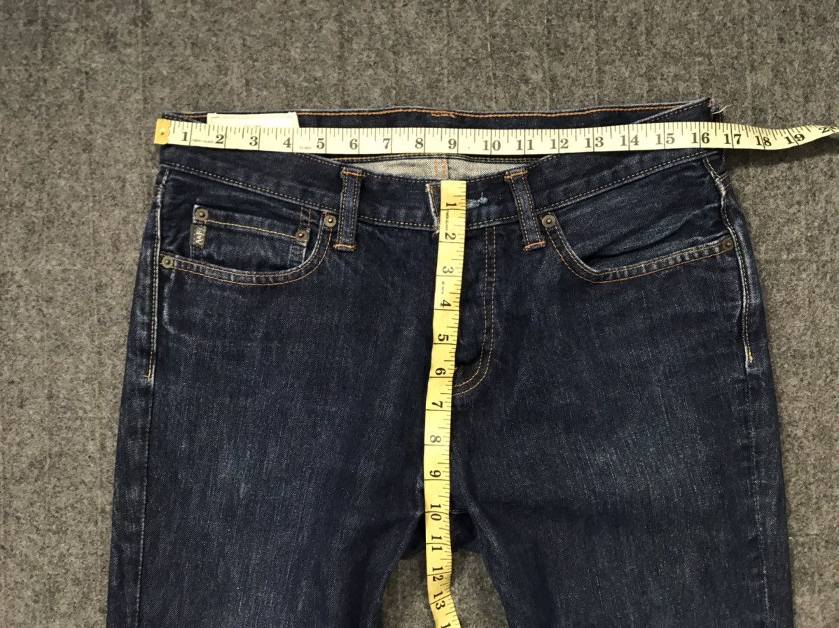 Abercrombie & Fitch × Vintage Abercrombie & Fitch New York Slim Fit Design Indigo Denim Size US 32 / EU 48 - 17 Thumbnail
