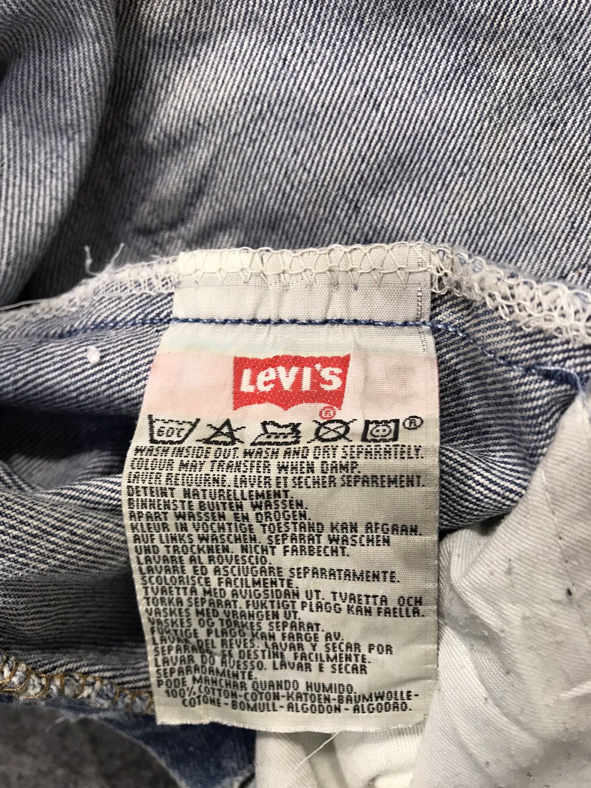 Band Tees Levis 501 Punk Rock Printed Denim Jeans Rocky Horror Size US 28 / EU 44 - 14 Thumbnail