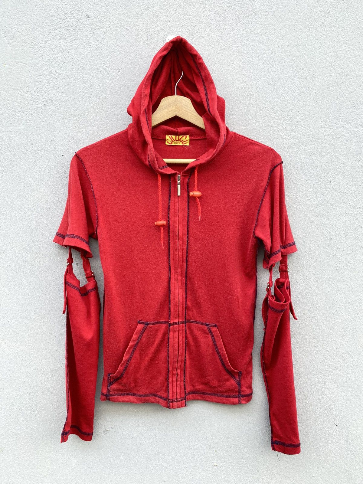 Japanese Brand 💥Vintage Japanese Brand Chucu Chip Rare Design Hoodie Size S / US 4 / IT 40 - 1 Thumbnail