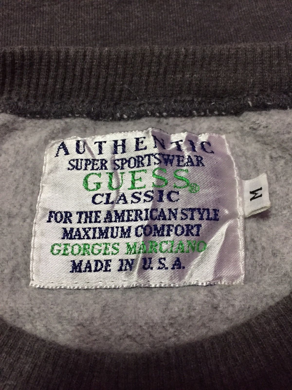 Guess Vintage Guess Jeans Sweatshirts Size M Size US M / EU 48-50 / 2 - 4 Thumbnail