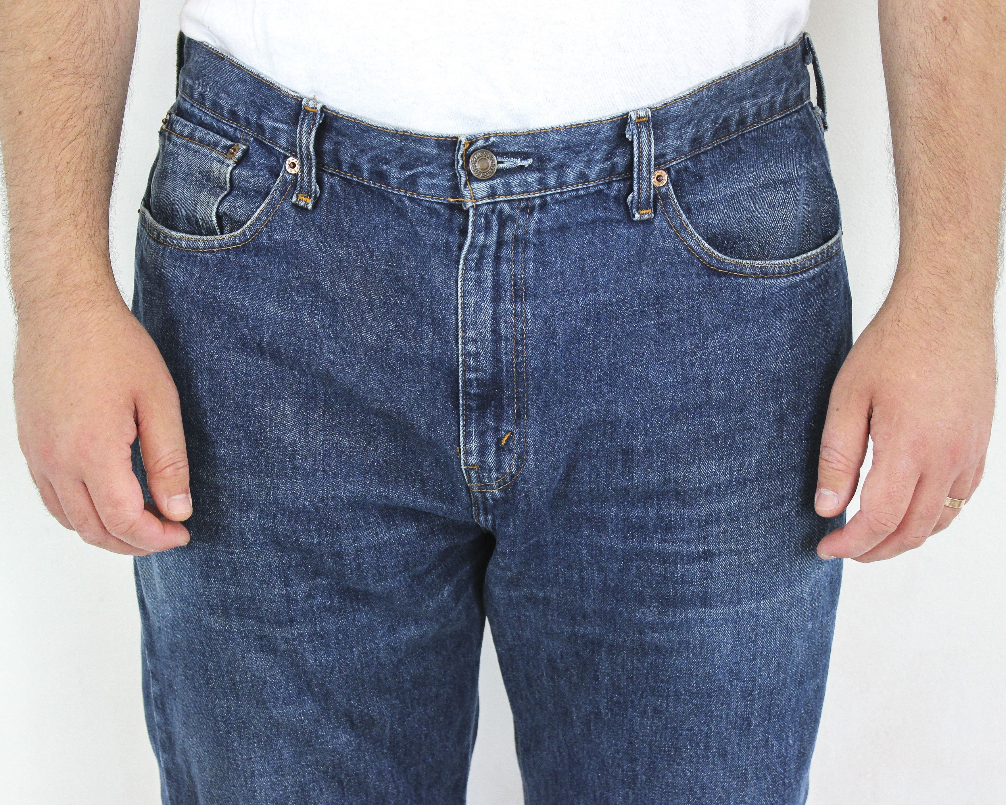 Levi's 751 02 men W40 L32 Reg Straight Jeans Denim Pants Trousers Size US 40 / EU 56 - 3 Thumbnail