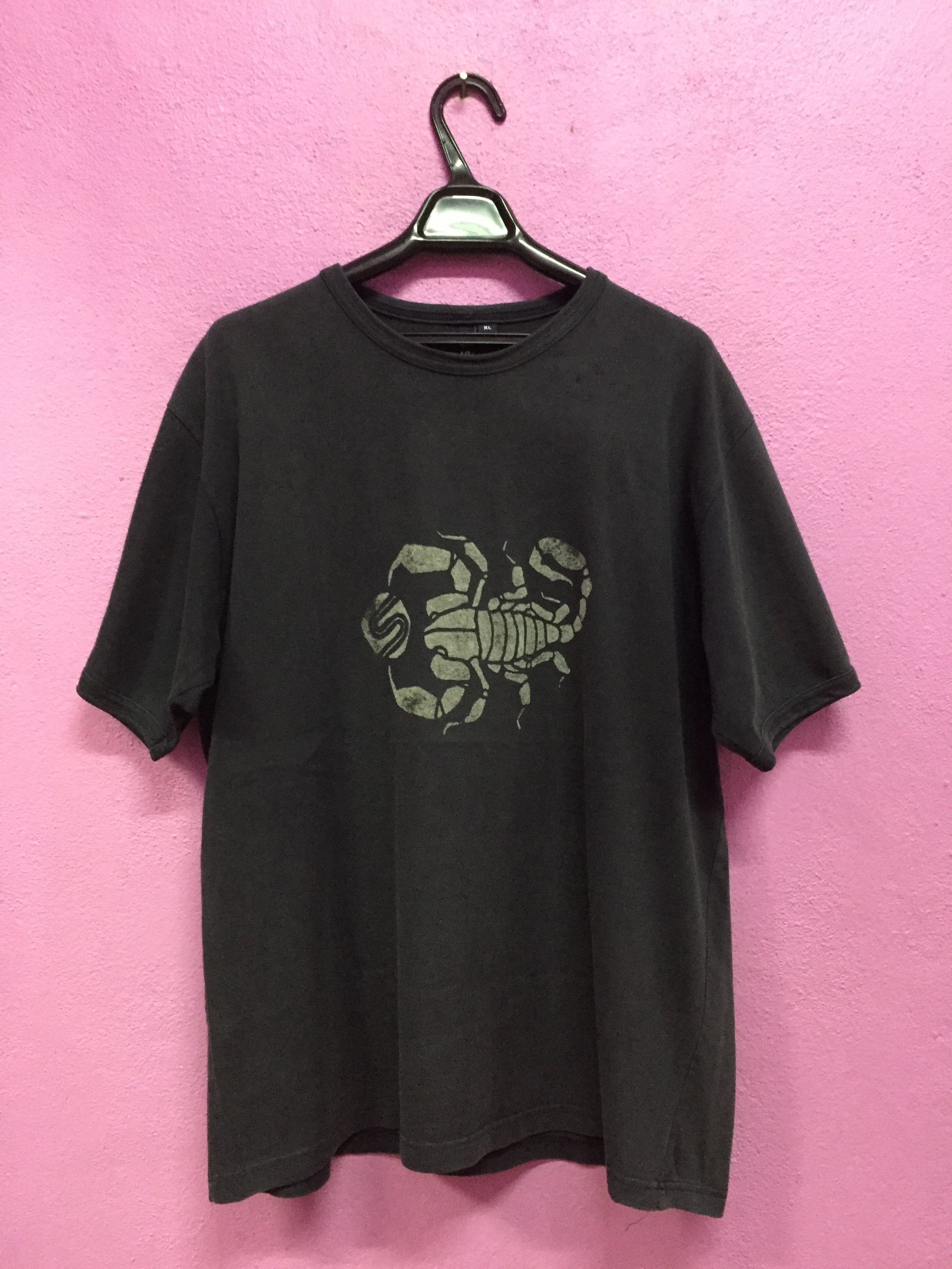 Japanese Brand Silas Scorpions Tee Size Size US XL / EU 56 / 4 - 1 Thumbnail