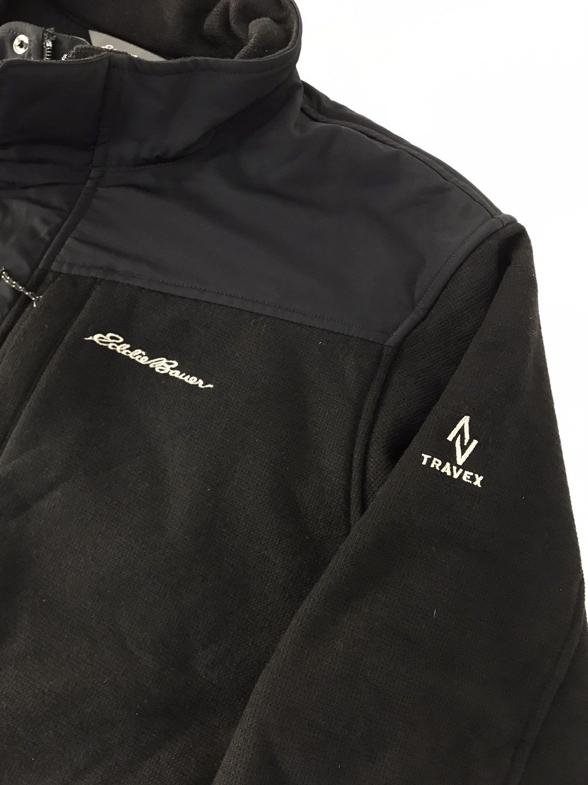 Eddie Bauer Eddie Bauer Travex Fleece Jacket Button Zip Up Size US XL / EU 56 / 4 - 4 Thumbnail